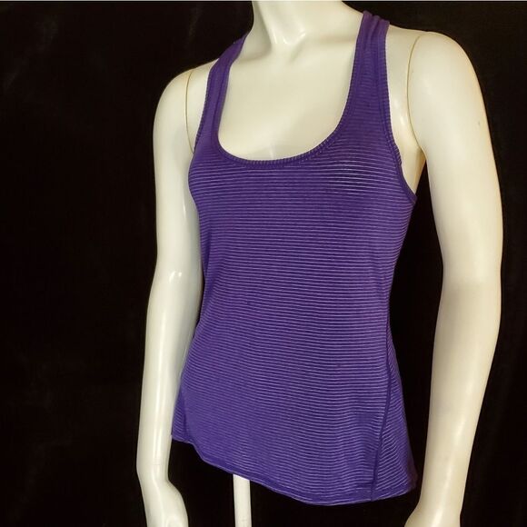 Athleta Striped Chi Tank Top (XXS) - Picture 1 of 5